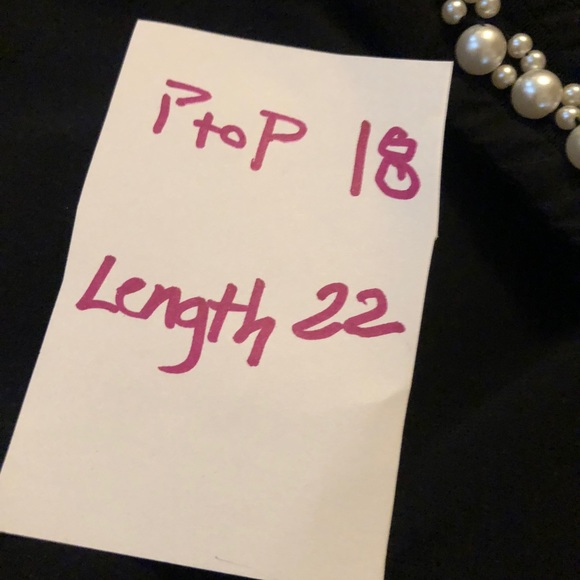 Zara basic. Pearl neckline with open bell sleeves size small - Picture 11 of 11